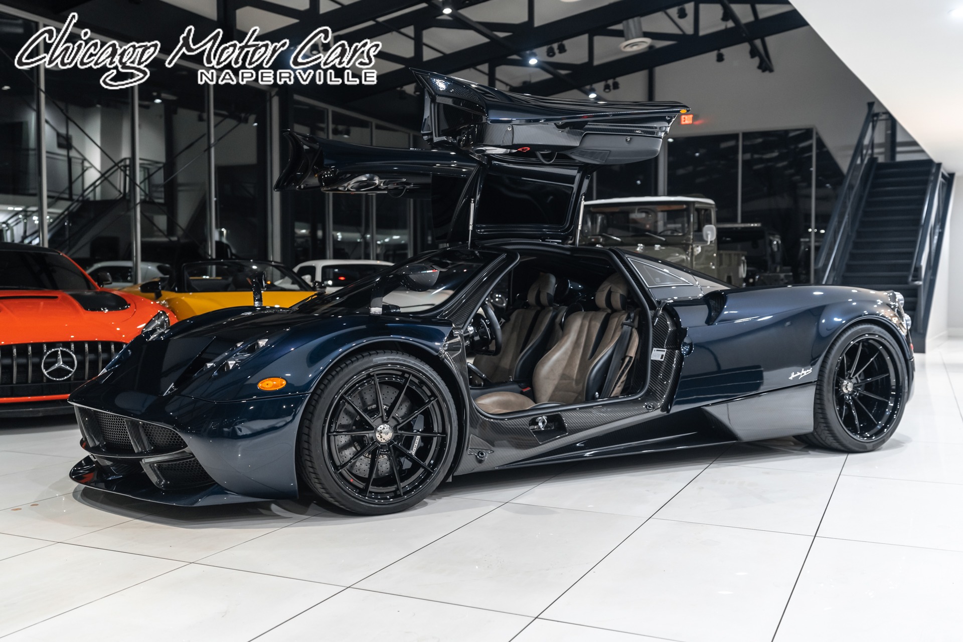 Used 2014 Pagani Huayra Coupe 1 Of ONLY 100 Full Body PPF TONS Of Carbon Fiber Service