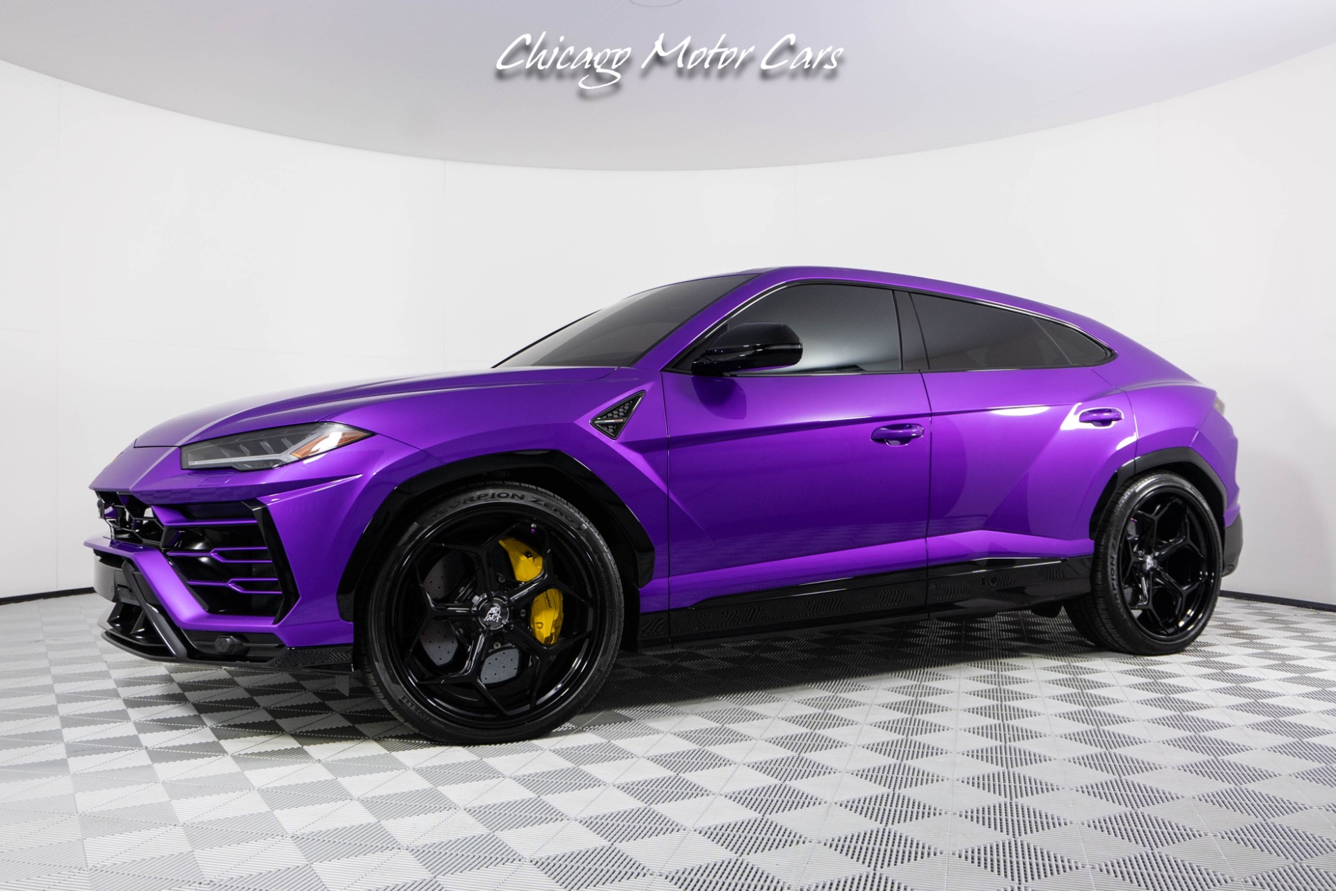 Used 2021 Lamborghini Urus SUV RARE Viola Pasifae! Akrapovic Titanium ...