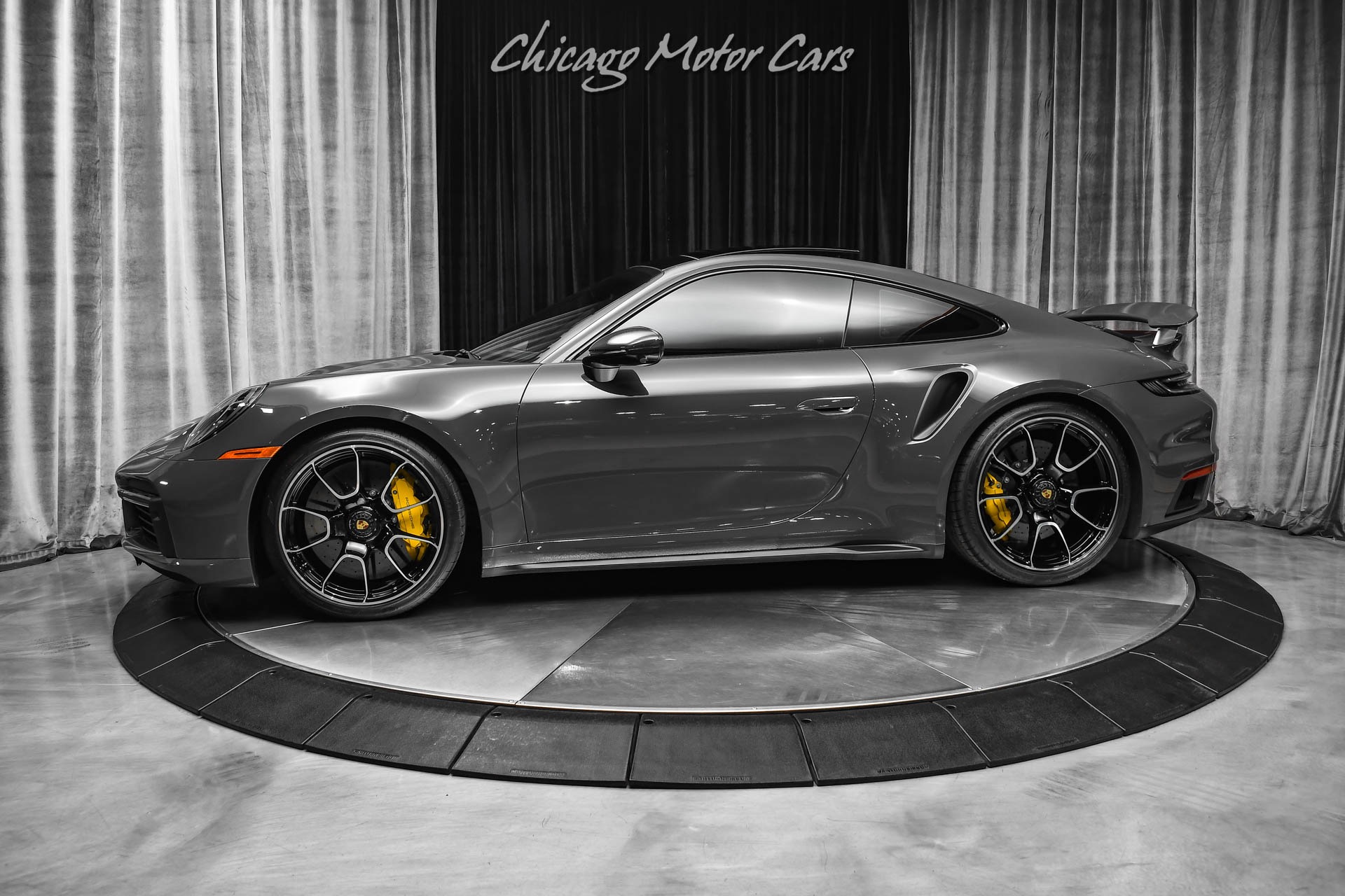 Used 2021 Porsche 911 Turbo S Coupe Highly Desired PTS Grey Black 4k ...