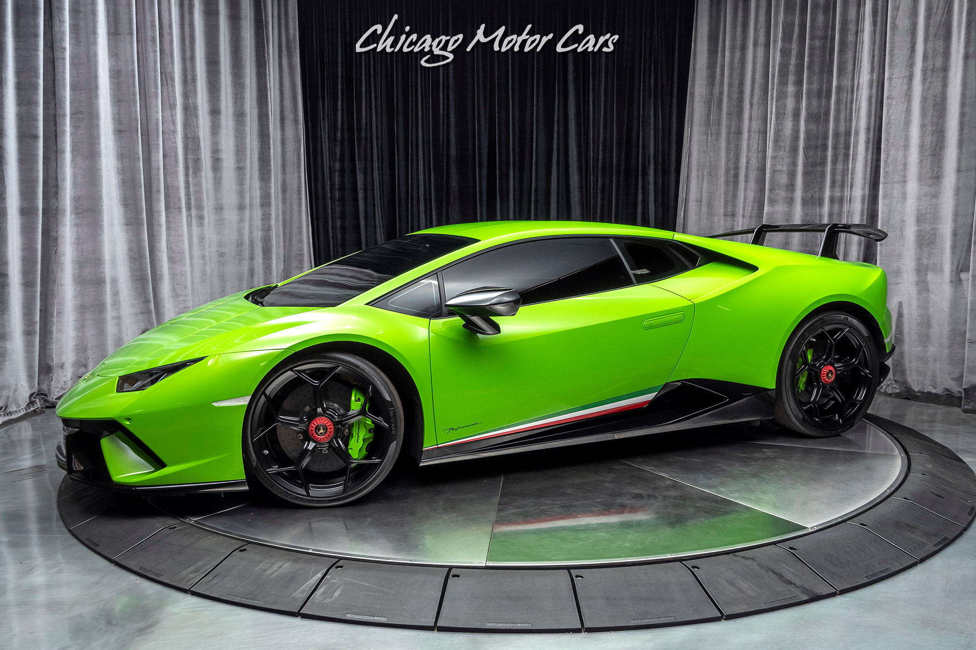 Used 2018 Lamborghini Huracan LP640-4 Performante Coupe Verde Mantis ...