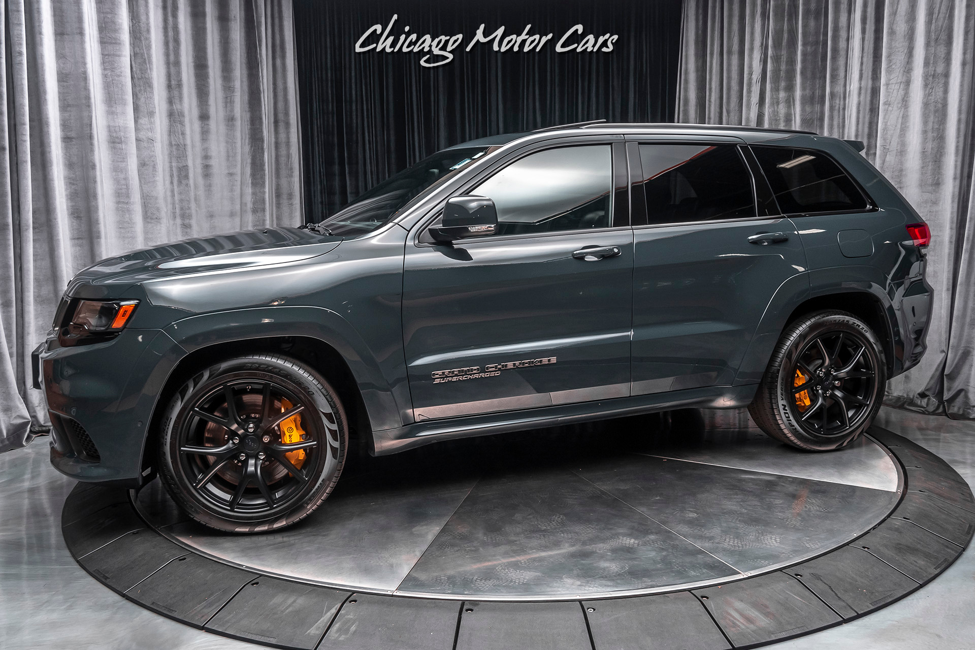 Used 2018 Jeep Grand Cherokee Trackhawk Awd Suv 6 2l Supercharged V8 Hellcat Engine For Sale