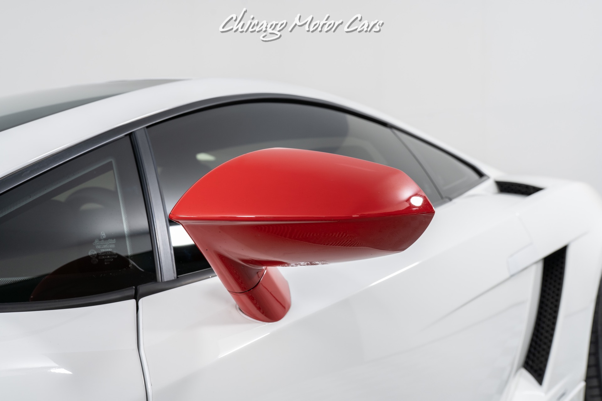 Fiat 500 Wing Mirror Cover L/H Or R/H Painted Abarth/Rosso Red (111) 2007  On